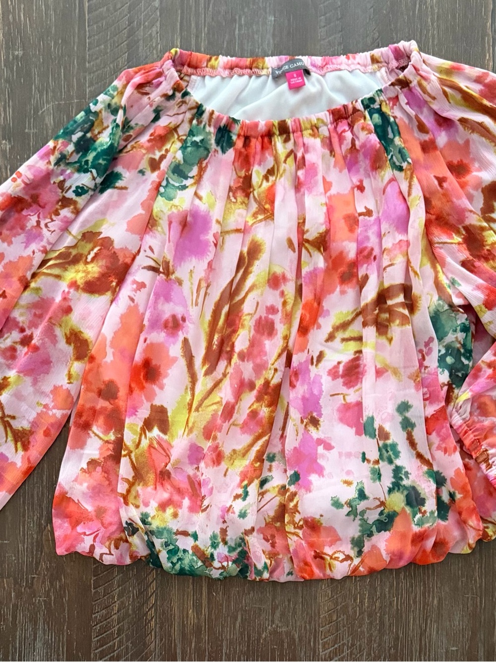 Women’s Multi Color Top by Vince Camuto - Size Small - Picture 2 of 6